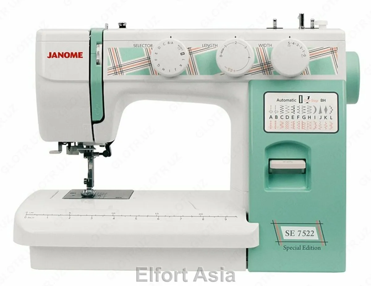 Электромеханическая швейная машина Janome SE 7522#1