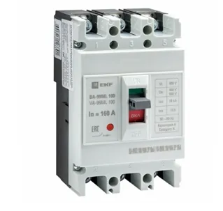 Автоматический выключатель ВА-99МL 100/160А 3P 18кА EKF Basic#1