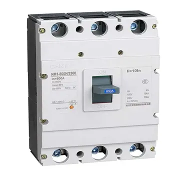 Автоматический выключатель NM1-800S 3P 800A 50kA#1