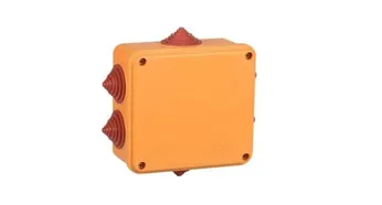 Mutlusan Квадратная распределительная коробка (оранжевый) 15X15#1