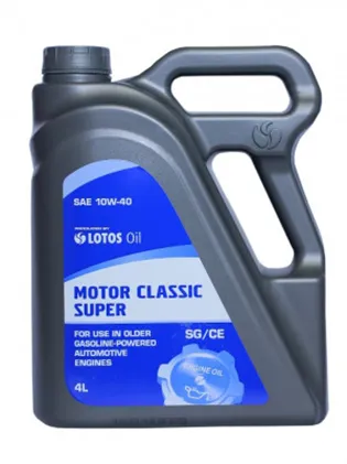 Полусинтетическое моторное масло - MOTOR CLASSIC SEMISYNTETIC SG/CE 10W/40 4 #1