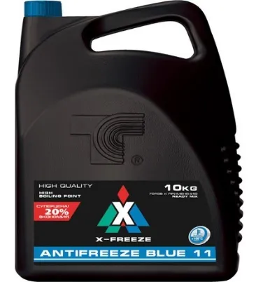 Охлаждающая жидкость X-FREEZE blue 10 кг#1