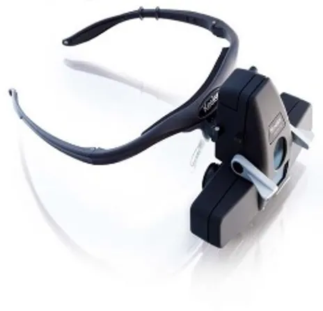 Светодиодный  непрямой бинокулярный офтальмоскоп - очки#1