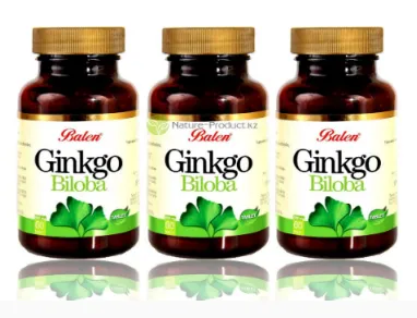 «Ginkgo Biloba Balen» Гинкго билоба таблетки для памяти и кровообращения#1