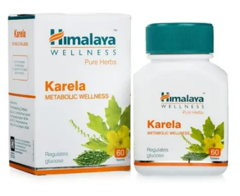 Карела Хималая (Karela Himalaya) для метаболизма и сахарного диабета, 60 таблеток #1
