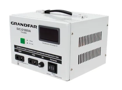 Стабилизатор напряжения GRANDFAR SVC-D1000VA 110-250V#1