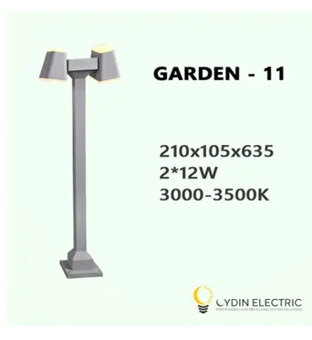 Садово-парковый светодиодный светильник “GARDEN-11” 24Вт IP65#1