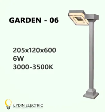 Садово-парковый светодиодный светильник “GARDEN-06” 6Вт IP65#1