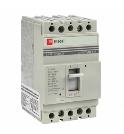Автоматический выключатель ВА-99 125/125А 3P 25кА EKF#1
