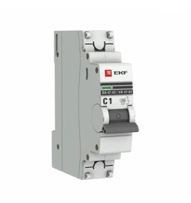 Автоматический выключатель 1P 4А (C) 4,5kA ВА 47-63 EKF PROxima#1
