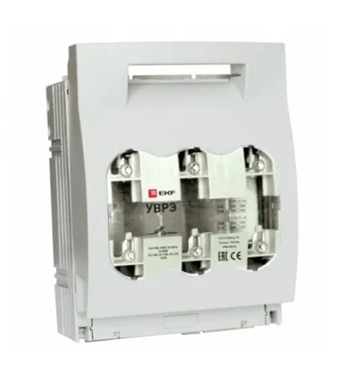 Выключатель-разъединитель УВРЭ 400А откидного типа под предохранители ППН (габ.2) EKF#1