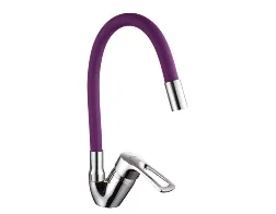 Смеситель ADVANCE ADV 74313-8 (фиолетовый) для кухни с гибким изливом#1