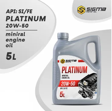 Моторное масло PLATINUM SAE 20W-50 5л#1