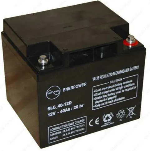 Свинцово-кислотный аккумулятор AKK 12V 33Ah XCL#1