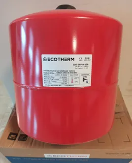 Расширительный бак EcoTherm white для отопления+ГВС 36 л#1