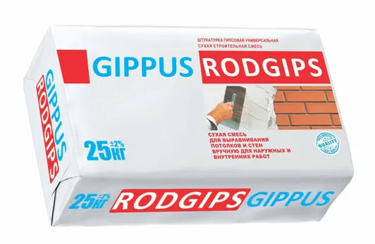 Штукатурка Gippus rodgips#4