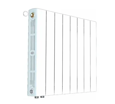 Bimetalik radiator RIFAR Supremo VR 800-5, termostatik klapanli pastki ulanish, 5 qism#1