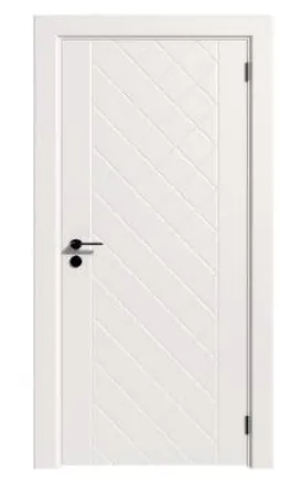 Межкомнатные двери, модель: TRENTO 2, цвет: Эмаль белая#1