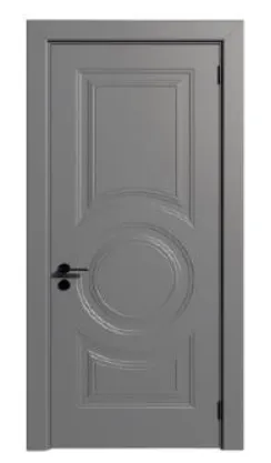 Межкомнатные двери, модель: Italy 3, цвет: GO RAL 7024#1