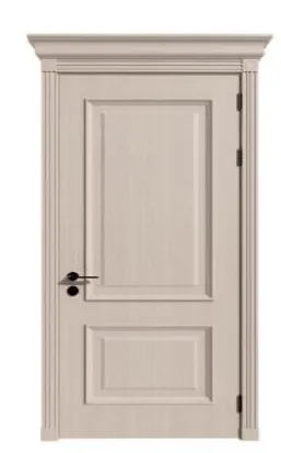 Межкомнатные двери, модель: RIMINI 1, цвет: Лиственница беленая#1