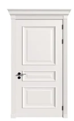 Межкомнатные двери, модель: RIMINI 2, цвет: Эмаль белая#1
