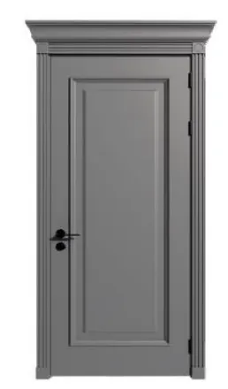 Межкомнатные двери, модель: RIMINI 4, цвет: GO RAL 7024#1