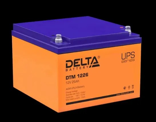 Аккумулятор Delta DTM 12V 26Ah#1