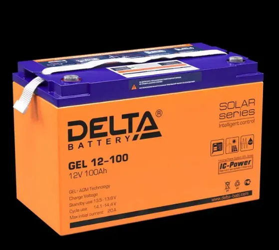 Аккумулятор гелевый Delta Gel 12V 100Ah#1