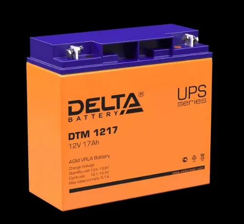 Аккумулятор Delta DTM 12V 17Ah#1