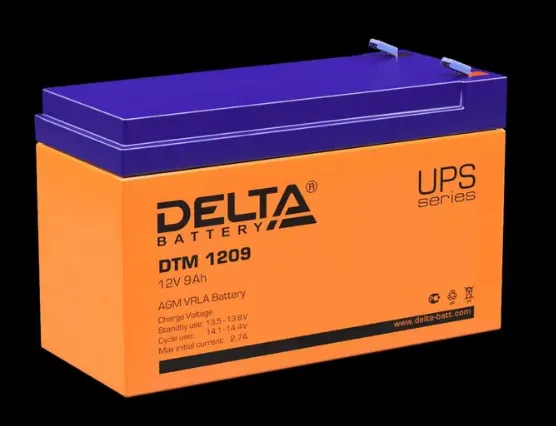 Аккумулятор Delta DTM 12V 9Ah#1