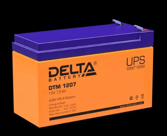 Аккумулятор Delta DTM 12V 7Ah#1