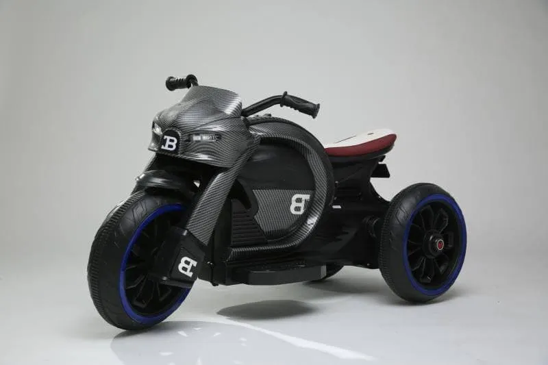 Электрический мотоцикл для детей black#3