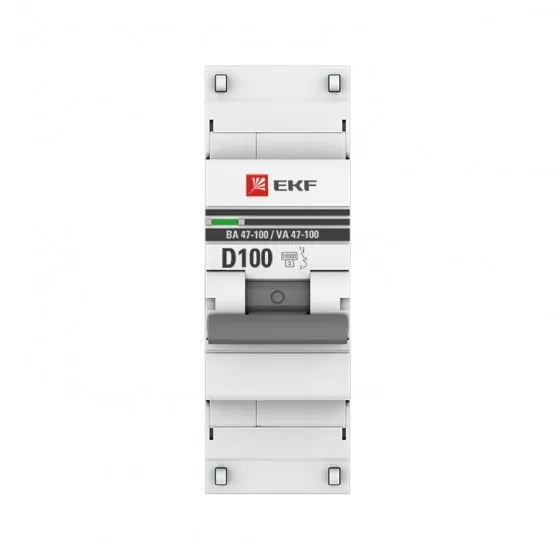Автоматический выключатель 1P 10А (D) 10kA ВА 47-100 EKF PROxima#2