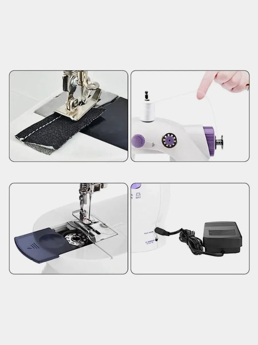 Портативная швейная машинка Mini Sewing Machine SM-202#6