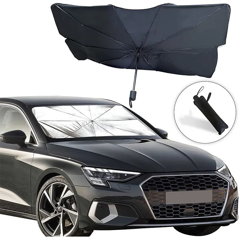 Зонт-тент солнцезащитный на лобовое стекло автомобиля#7