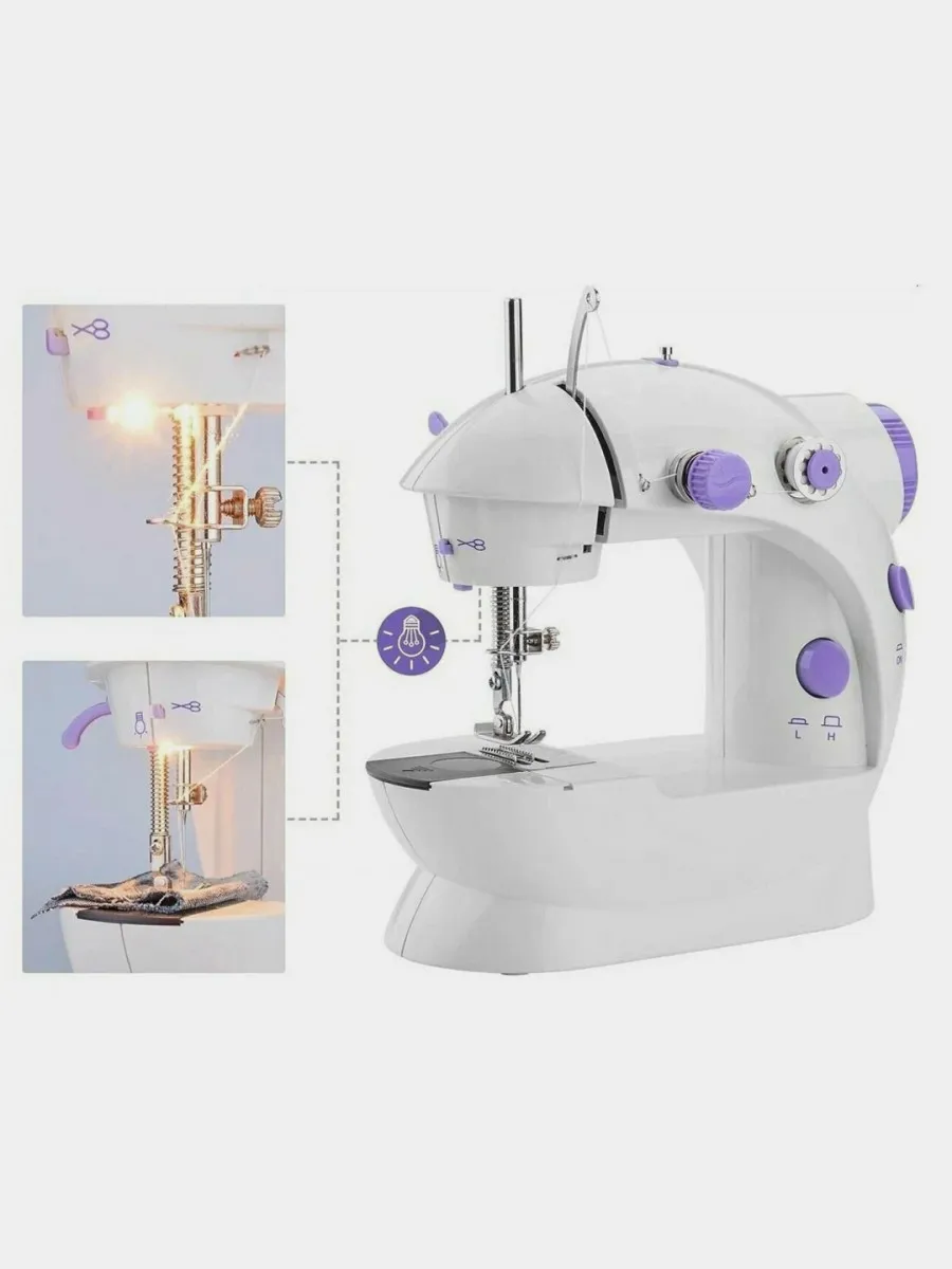 Портативная швейная машинка Mini Sewing Machine SM-202#5