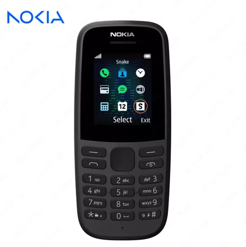 Мобильный телефон Nokia N105 2 SIM Черный#2