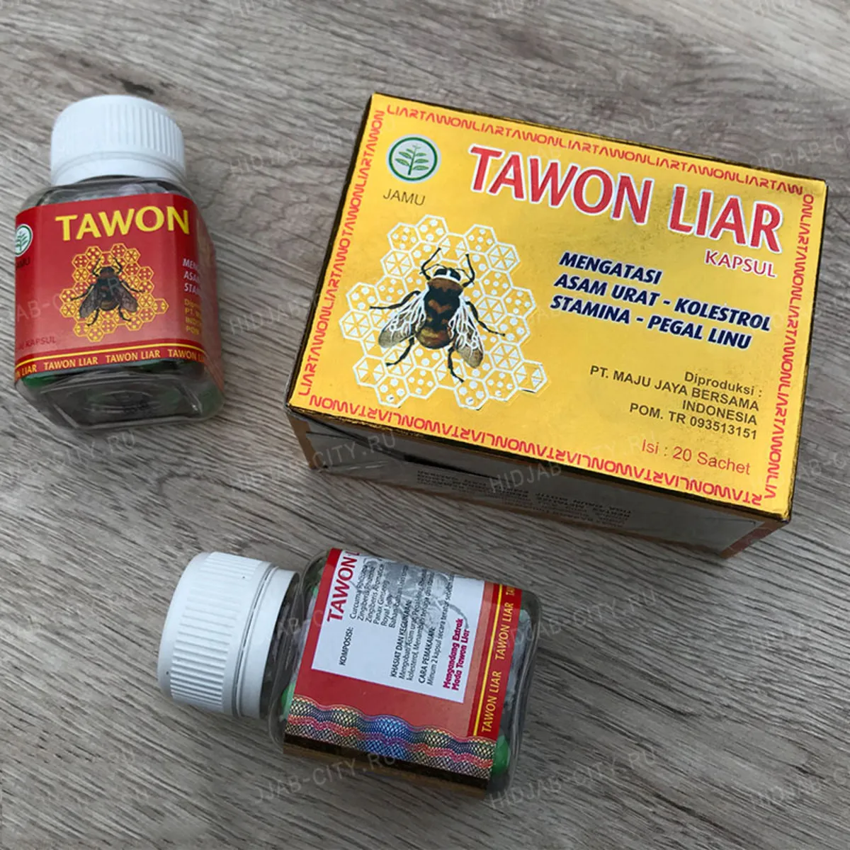 Капсулы от боли в суставах и мышцах Тавон Лаир Tawon Liar (Пчелка)#2