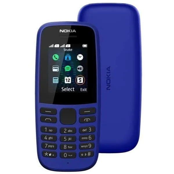 Mobil telefon Nokia 105  / Blue / SS#2