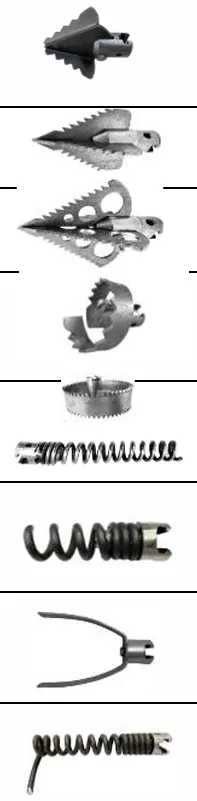 Tozalash spirali boshqa spiral montajchilarni ulash uchun barcha turdagi adapterlar#4