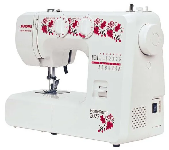 Швейная машина Janome HomeDecor 2077 | Швейных операций 15#2