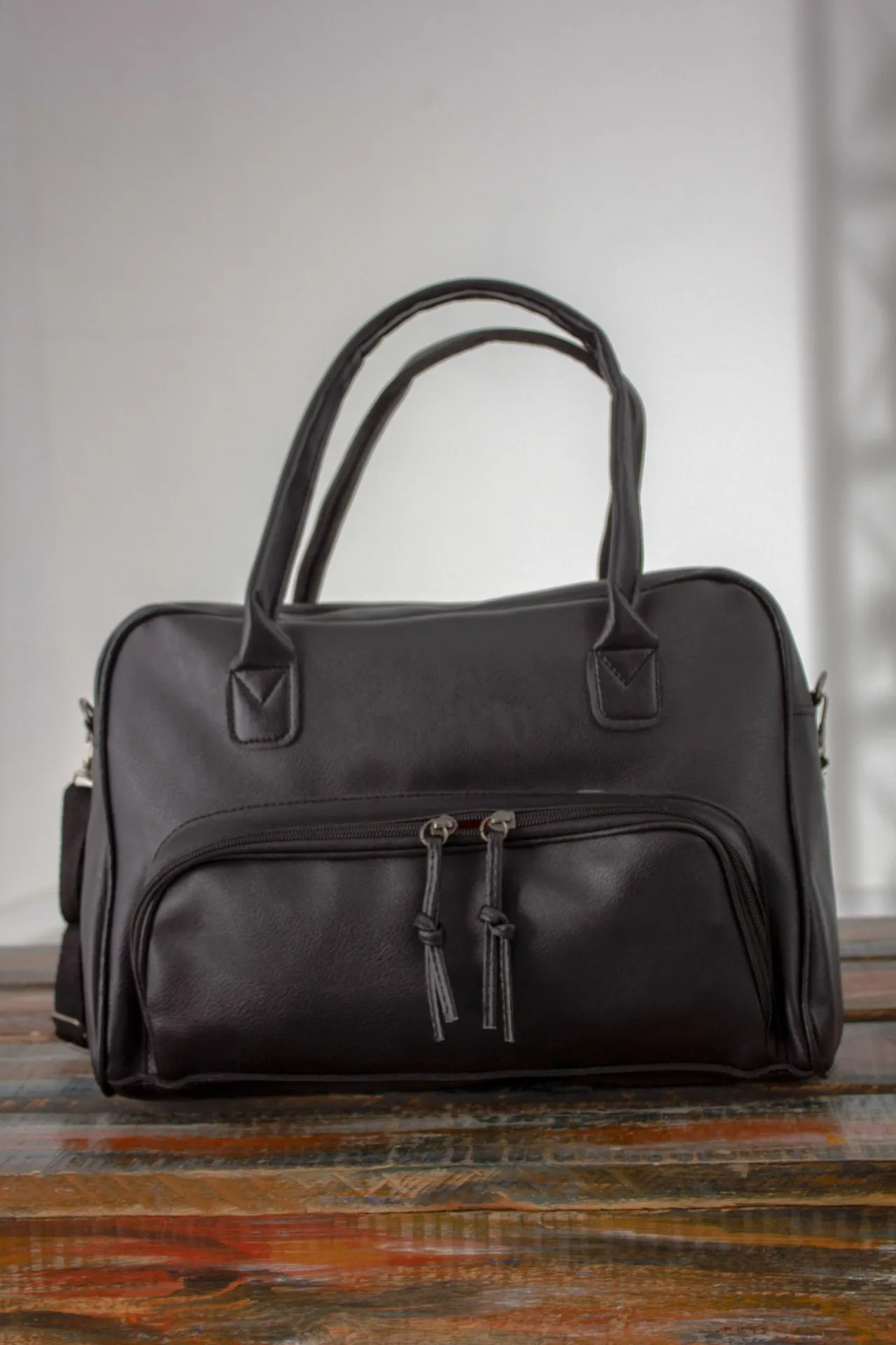 Женская сумка с двумя отделениями SHK Bag MYZ0000000073 Черный#3
