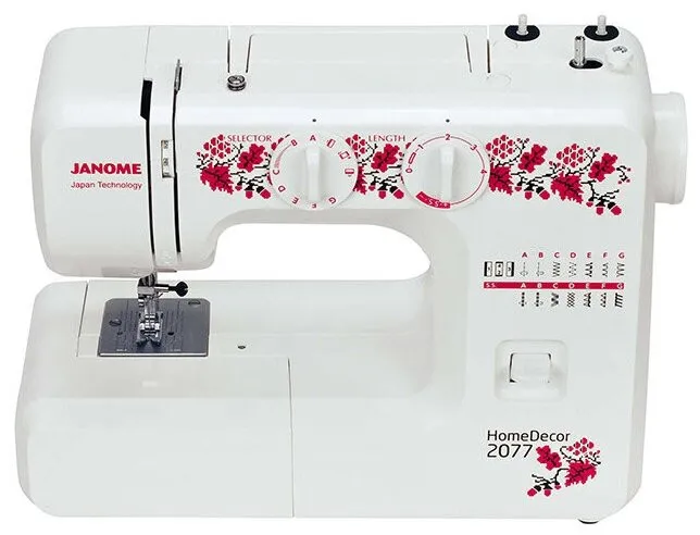 Швейная машина Janome HomeDecor 2077 | Швейных операций 15#4