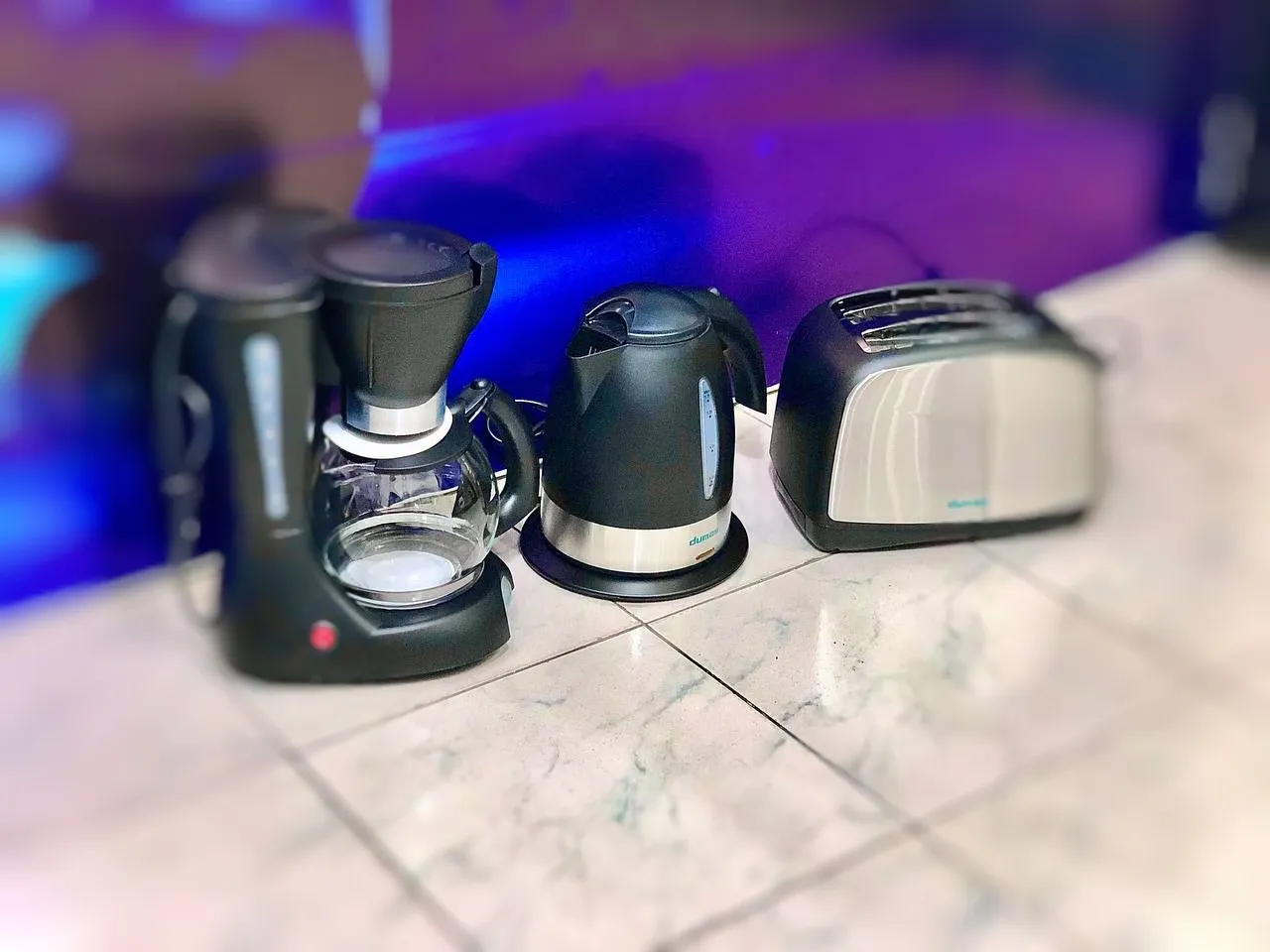 Электрочайник + кофеварка + тостер от DUMAS. Идеальный набор для завтраков.#6