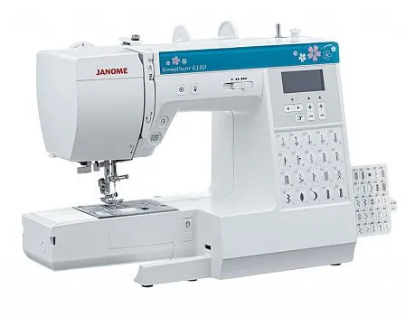Швейная машина Janome HomeDecor 6180 | Швейных операций 25#6