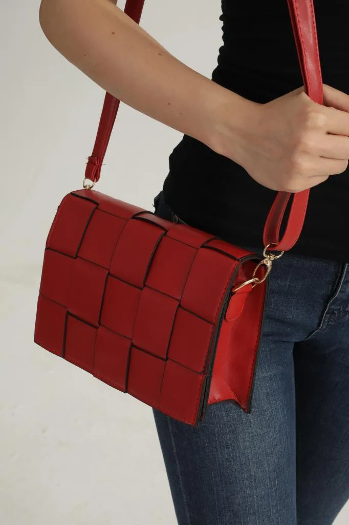 Женская сумка с рисунком SHK Bag myz0000000080031 Красный#4