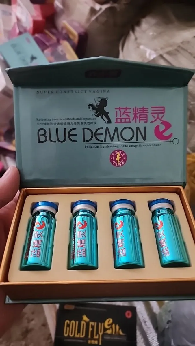 Ayollar uchun "Blue Demon" afrodizyak tomchilari#3