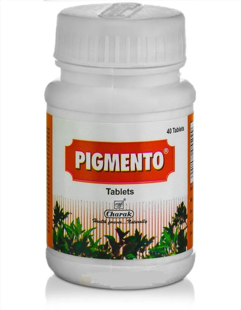 Таблетки от витилиго Pigmento Tablets Charak, 40 шт#4