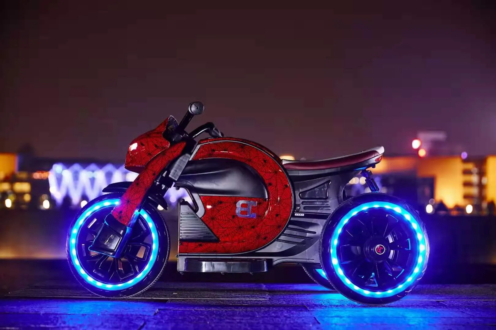 Электрический мотоцикл для детей red#2