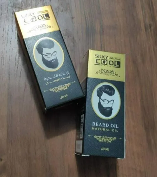 Масло для роста бороды Silky Cool Beard Oil#4